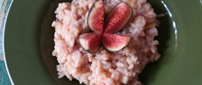 Risotto con i fichi