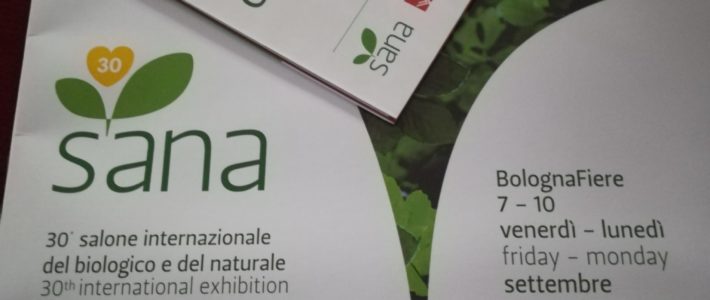 SANA 2018 – 30° salone internazionale del biologico e del naturale